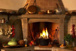 Сделайте свою кухню более уютной с каминной топкой